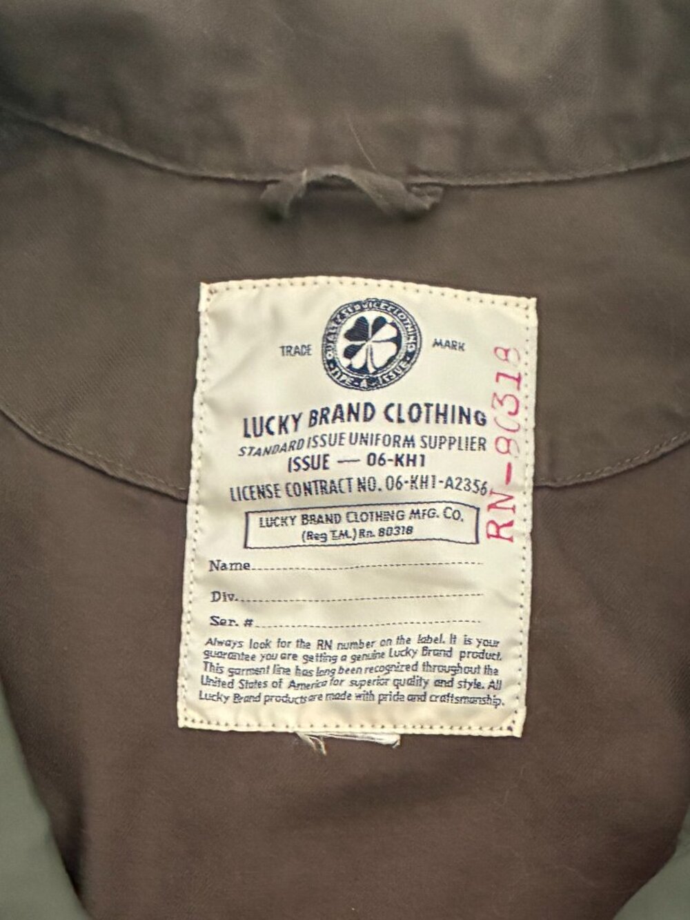 Lucky Brand Women's Mixed Media Military Utility Jacket Olive Green Size XL - Picture 5 of 5